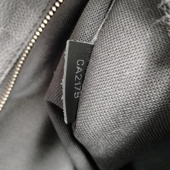 (S6) Louis Vuitton Business Bag Black Damier Graphite - Picture 7 of 8